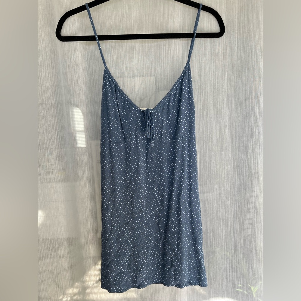 PacSun LA Hearts blue mini dress